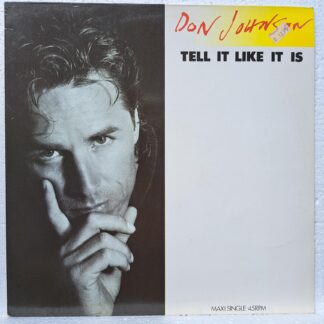 Don Johnson – Tell It Like It Is - Disc Vinil MAXI 45 RPM VG VG+(box8)