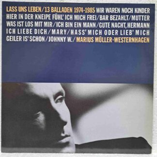 Marius Müller-Westernhagen – Lass Uns Leben / 13 Balladen 1974-1985 - Disc Vinil LP VG (box5)
