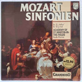 Mozart Sinfonien: Nr. 35 "Haffner", Nr. 40 G-moll - Disc Vinil LP VG+ (box5)