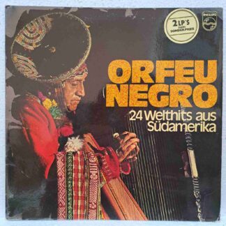 Orfeu Negro - 24 Welthits Aus Südamerika - Los Paraguayos, Los Chilenos, Los Incas, Los Indios - Disc Vinil LP VG VG+ (box5)