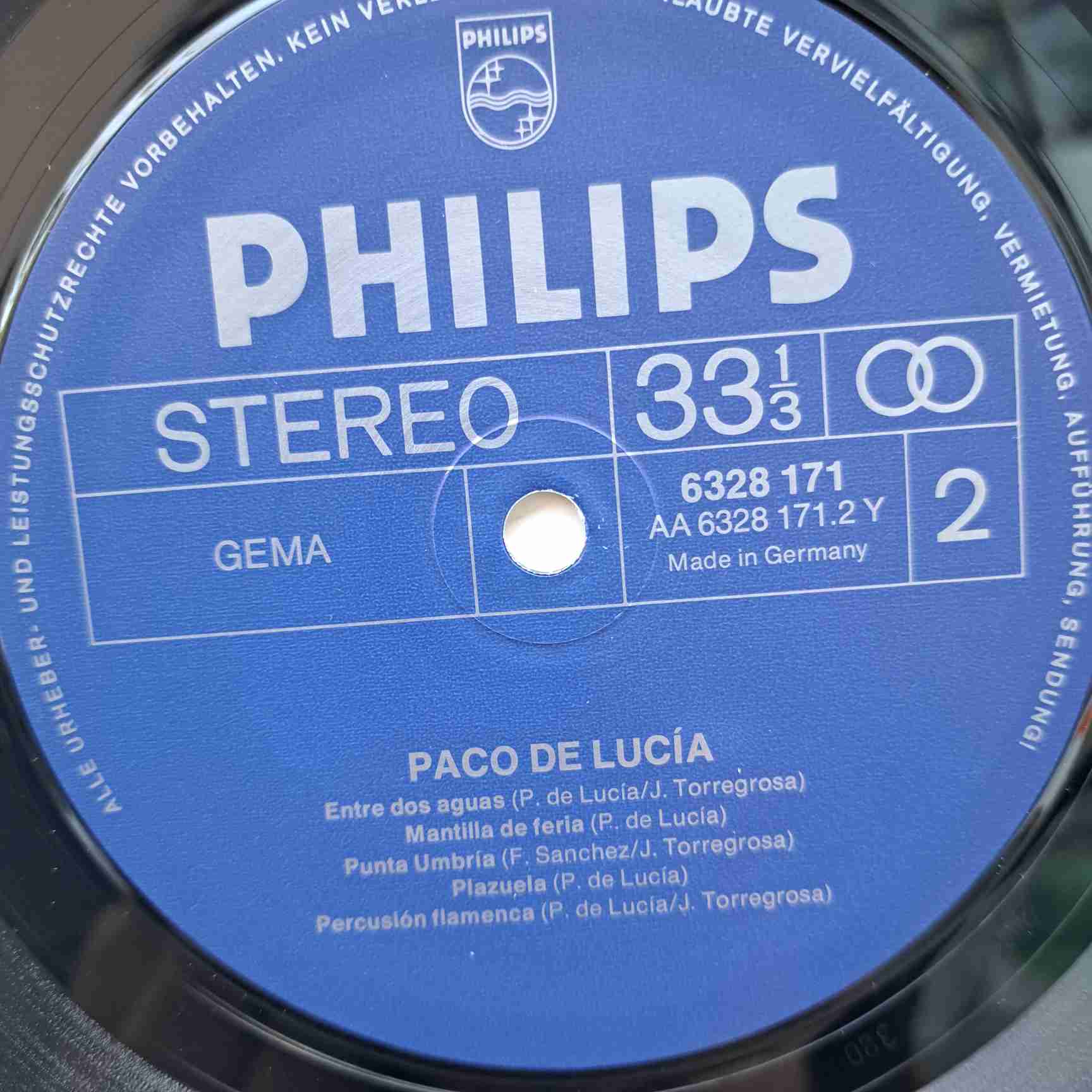 Paco De Lucia – Paco De Lucia Disc Vinil LP VG+ (boxC) - imagine 3