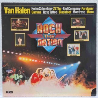 Rock The Nation - ZZ Top, Van Halen, Montrose, Blackfoot, Rose Tattoo - Disc Vinil LP VG+(box5)