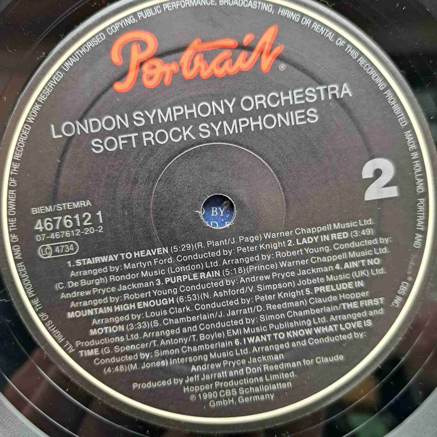 The London Symphony Orchestra – Soft Rock Symphonies - Disc Vinil 2LP VG VG+ (box5) - imagine 2