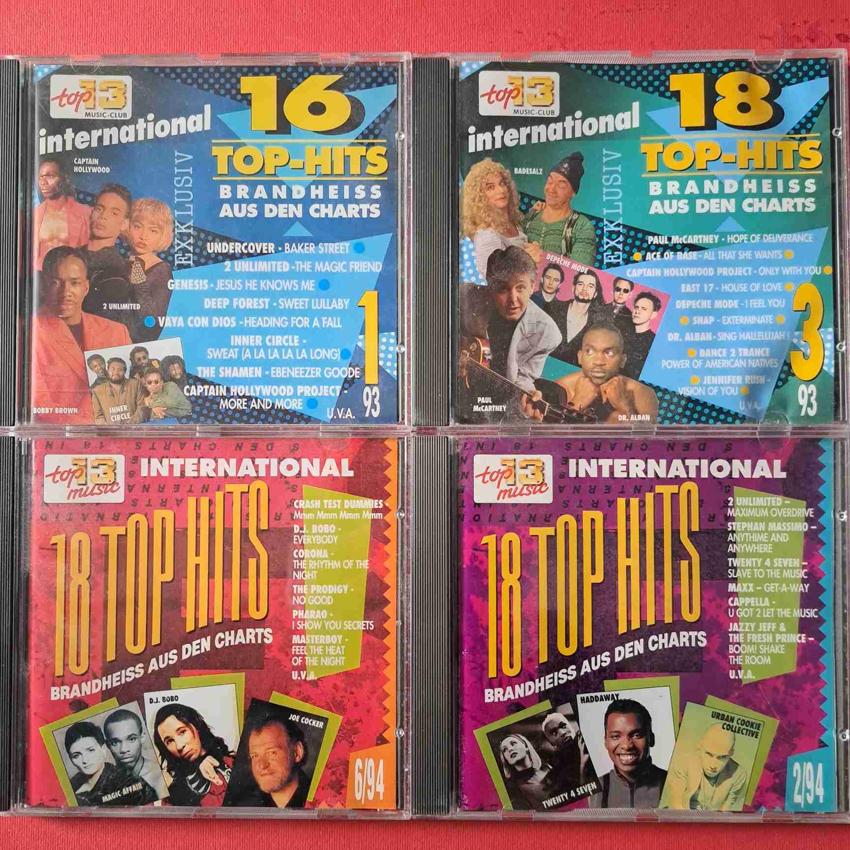 16 Top-Hits /18 Top-Hits - 4CD audio (C2-7)