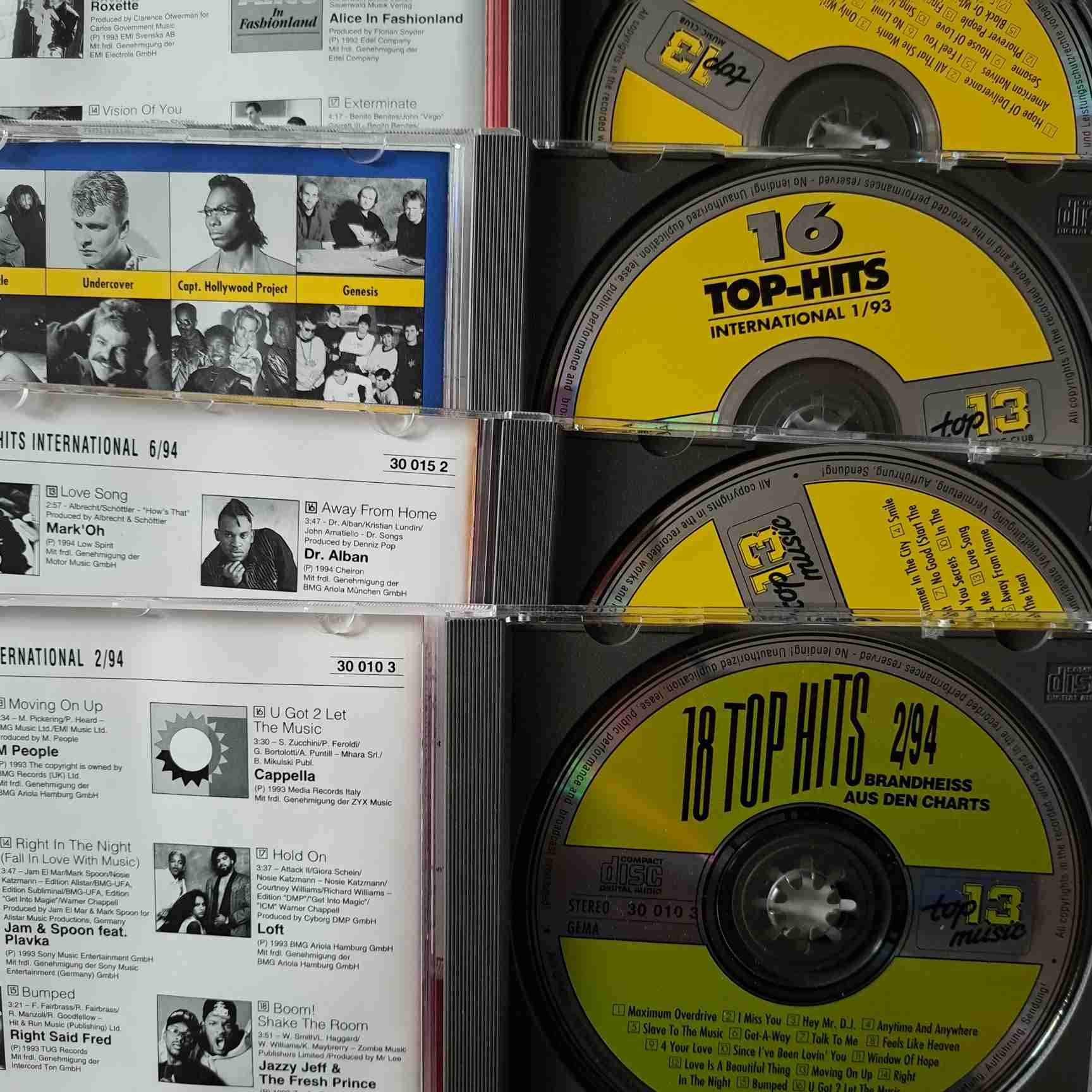 16 Top-Hits /18 Top-Hits - 4CD audio (C2-7) - imagine 2