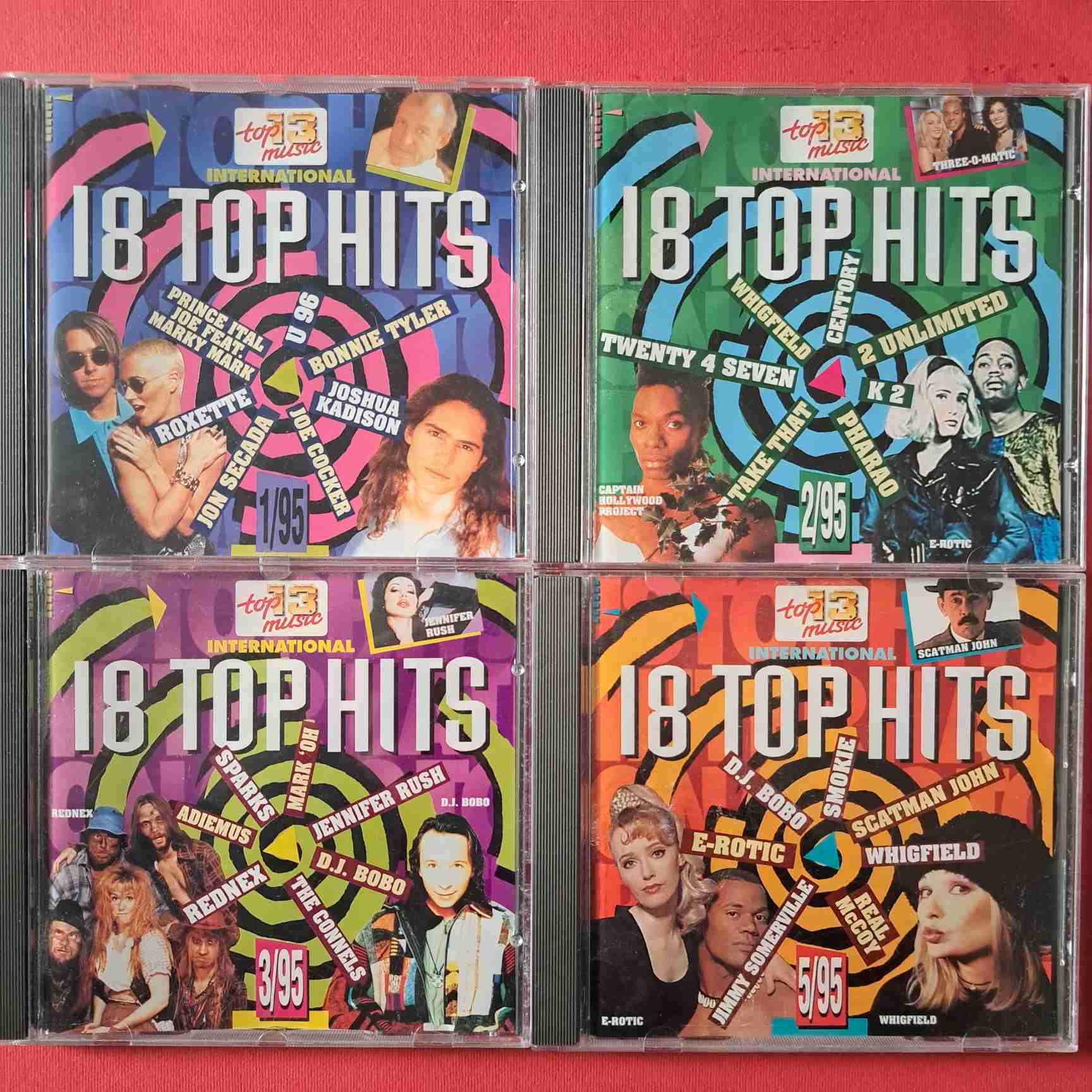 18 Top Hits International - 4CD audio (C2-1)