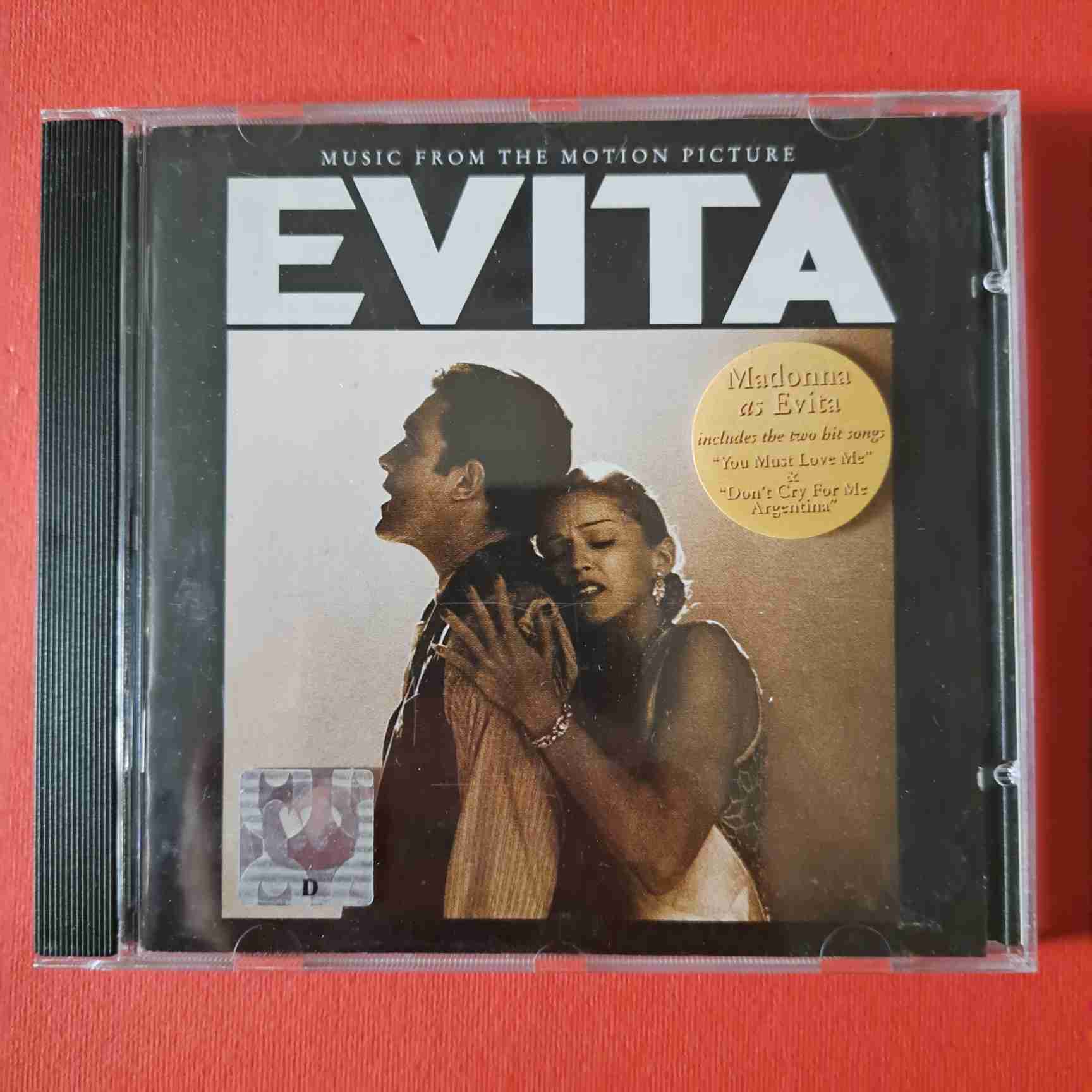 Andrew Lloyd Webber And Tim Rice – Evita (Music From The Motion Picture) - CD audio (C2)