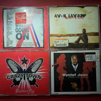 Artists Against AIDS Worldwide, Avril Lavigne, Crazy Town, Wyclef Jean - 4CD audio (C2-1,2,3)