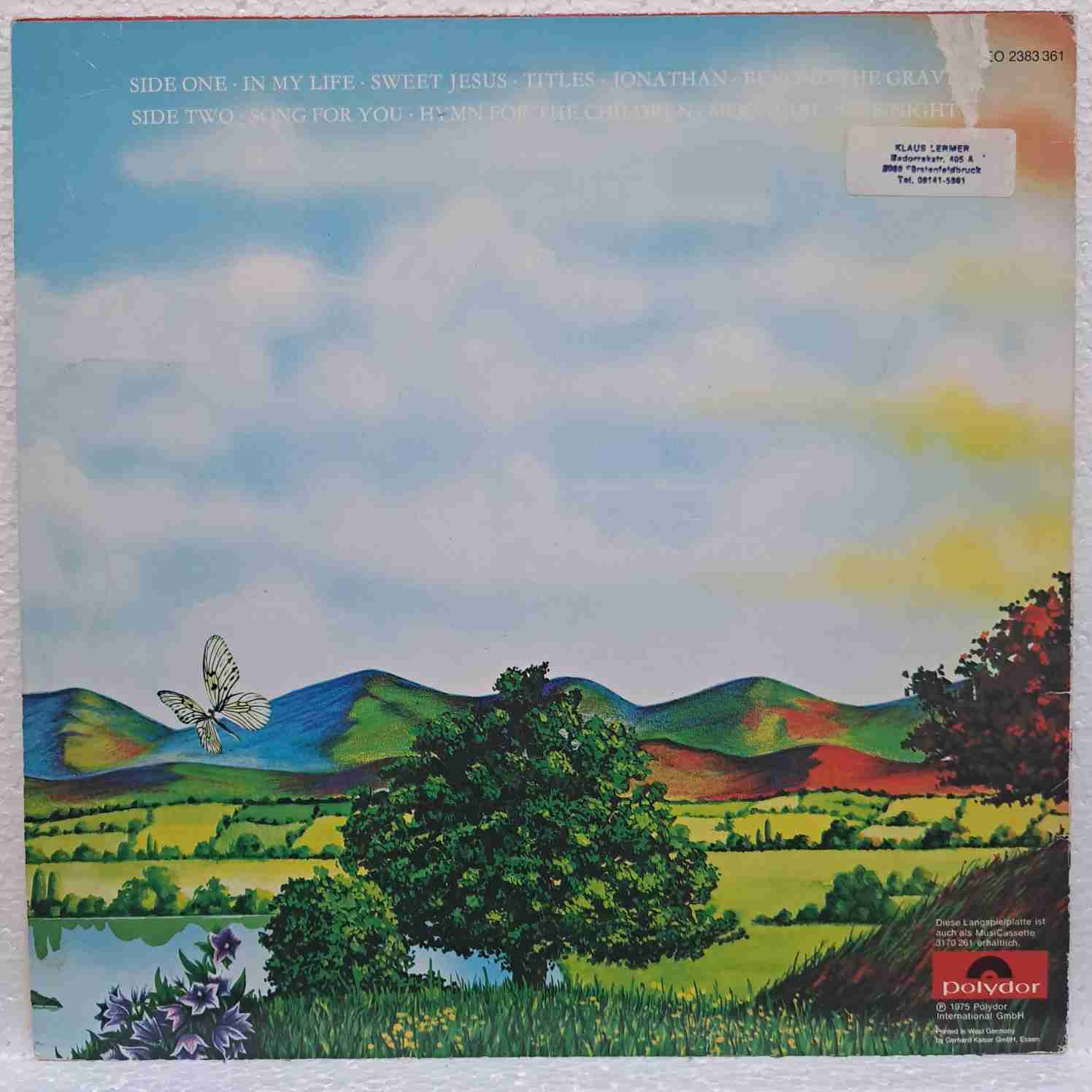 Barclay James Harvest – Time Honoured Ghosts - Disc VINIL LP VG VG+ - imagine 3