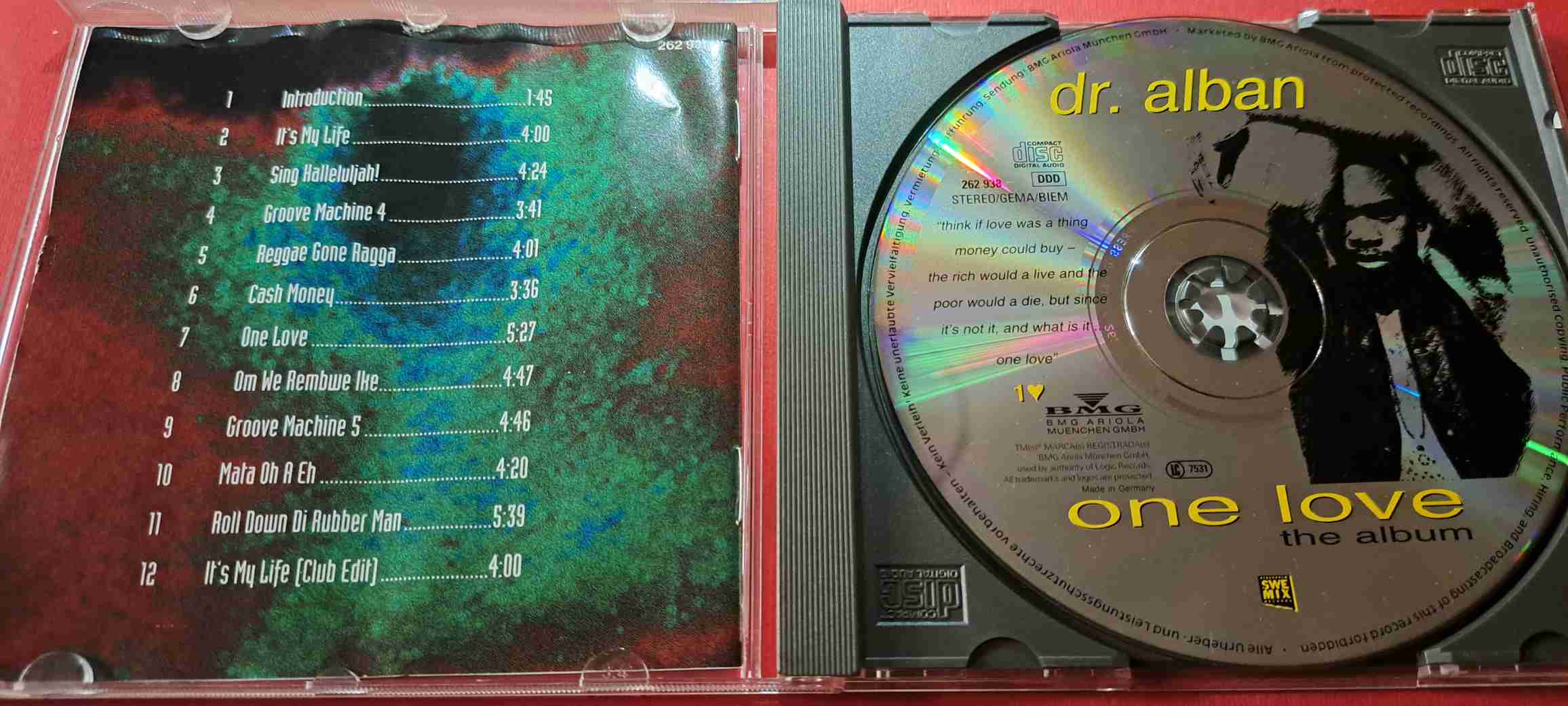 Dr. Alban – One Love (The Album) - CD audio (C2) - imagine 2