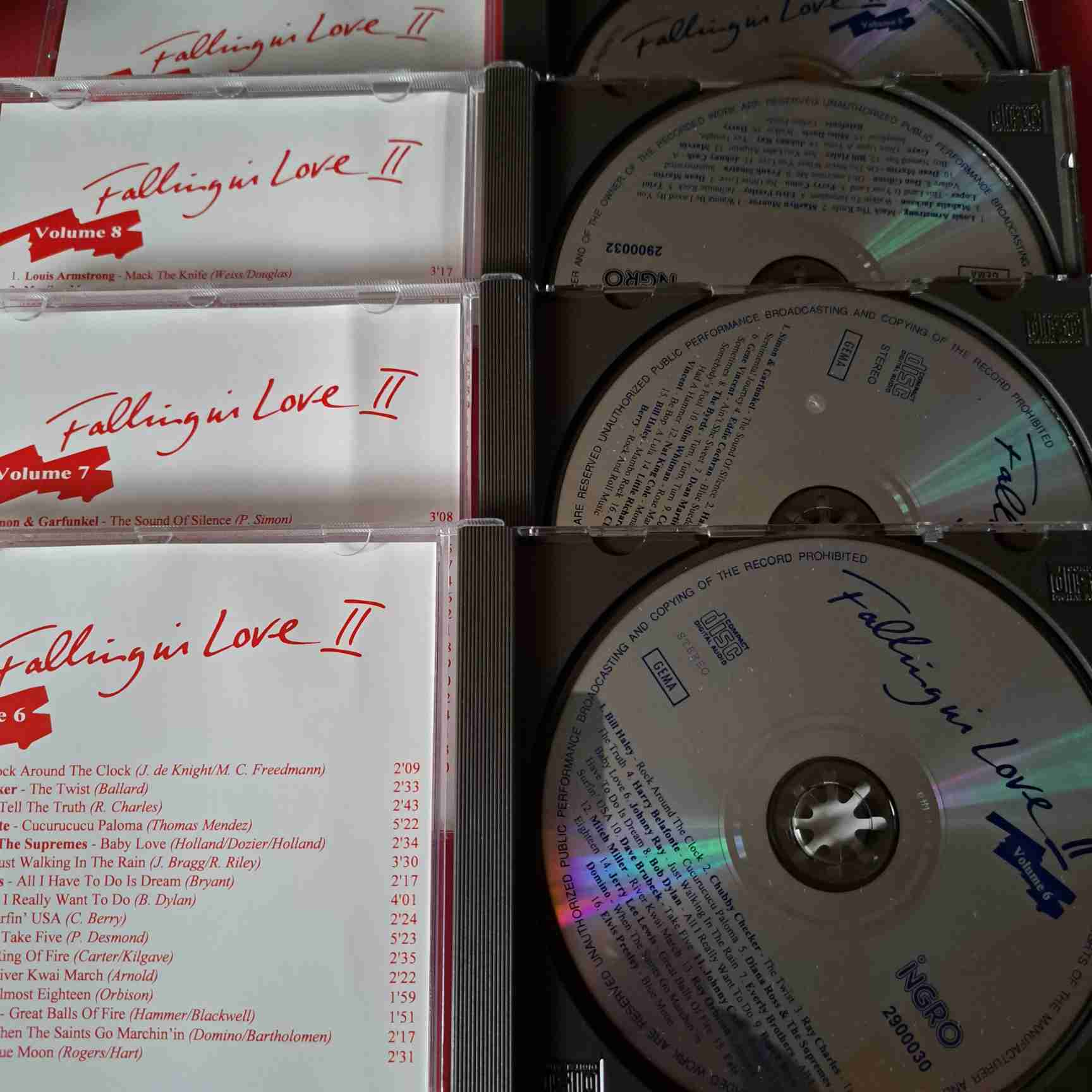 Falling In Love II - 4CD audio/box set (C2-12) - imagine 2