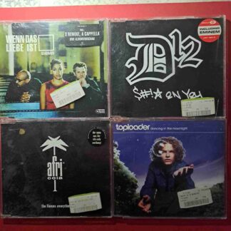 Glashaus, D12, The Flames, Toploader - 4CD audio (C2-7,8,9)