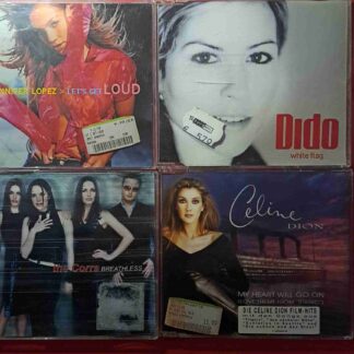 Jennifer Lopez, Dido, The Corrs, Celine Dion - 4CD audio MAXI (C2-10,11,12)