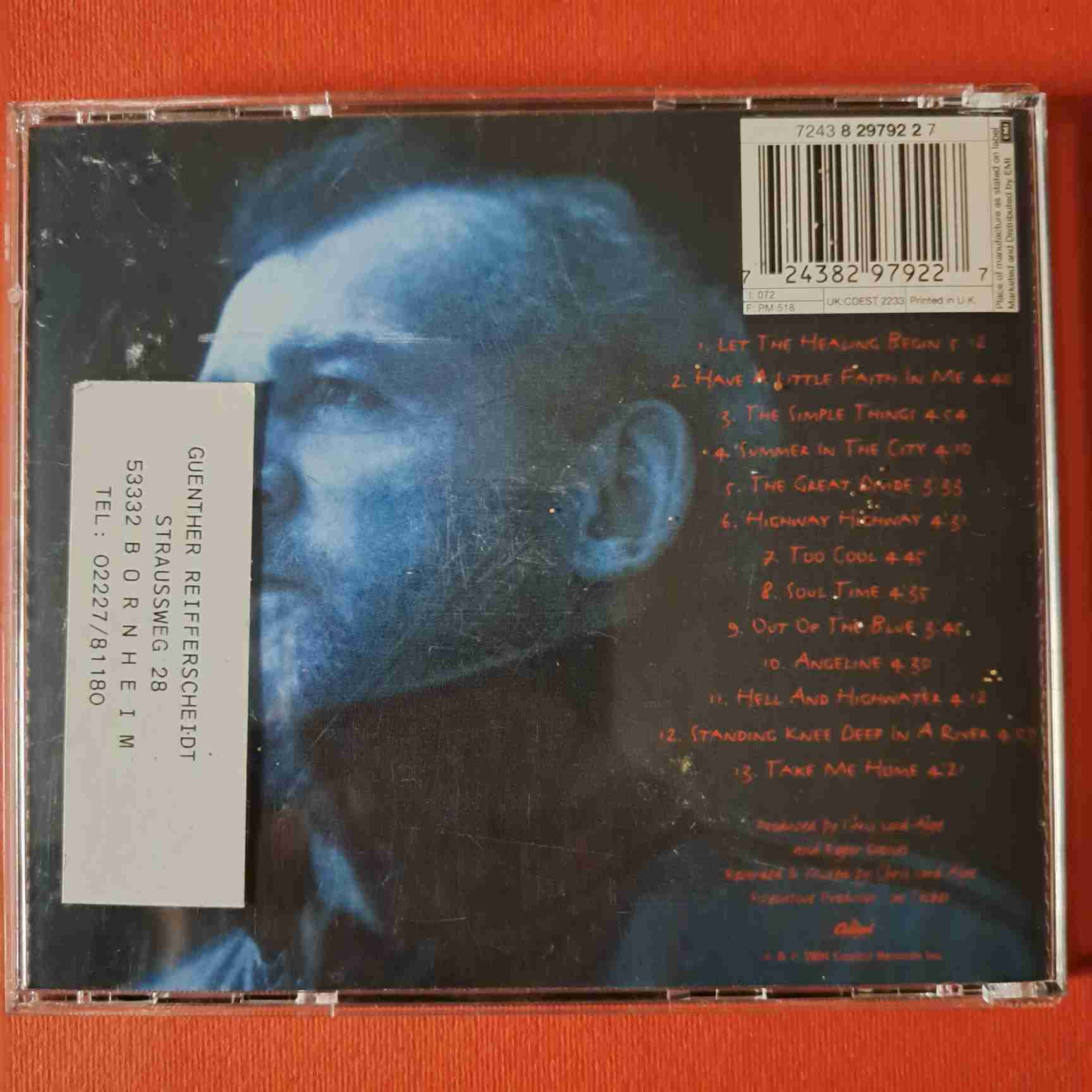 Joe Cocker – Have A Little Faith - CD audio (C2) - imagine 3