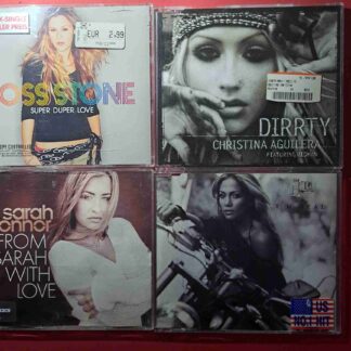 Joss Stone, Christina Aguilera, Sarah Connor, Jennifer Lopez - 4CD audio (C2-10,11,12)