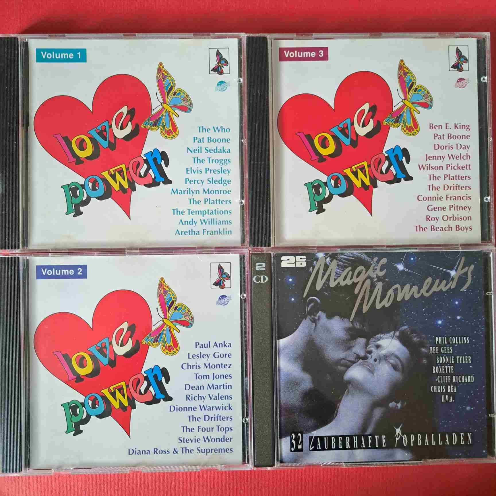 Love Power/Magic Moments - 5CD audio (C2-16)