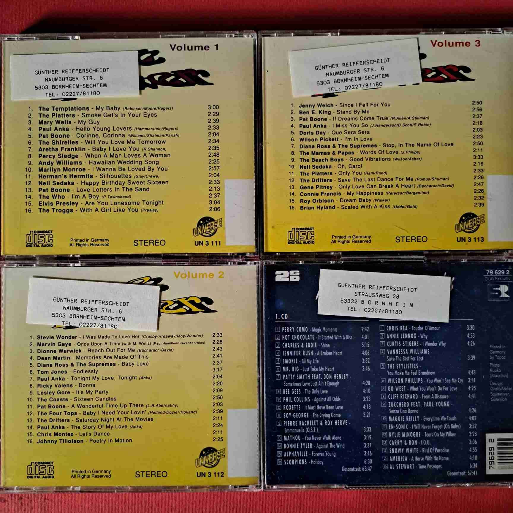 Love Power/Magic Moments - 5CD audio (C2-16) - imagine 3