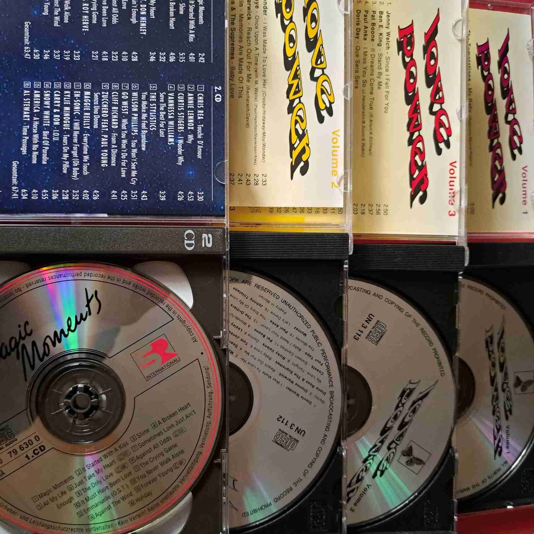 Love Power/Magic Moments - 5CD audio (C2-16) - imagine 2