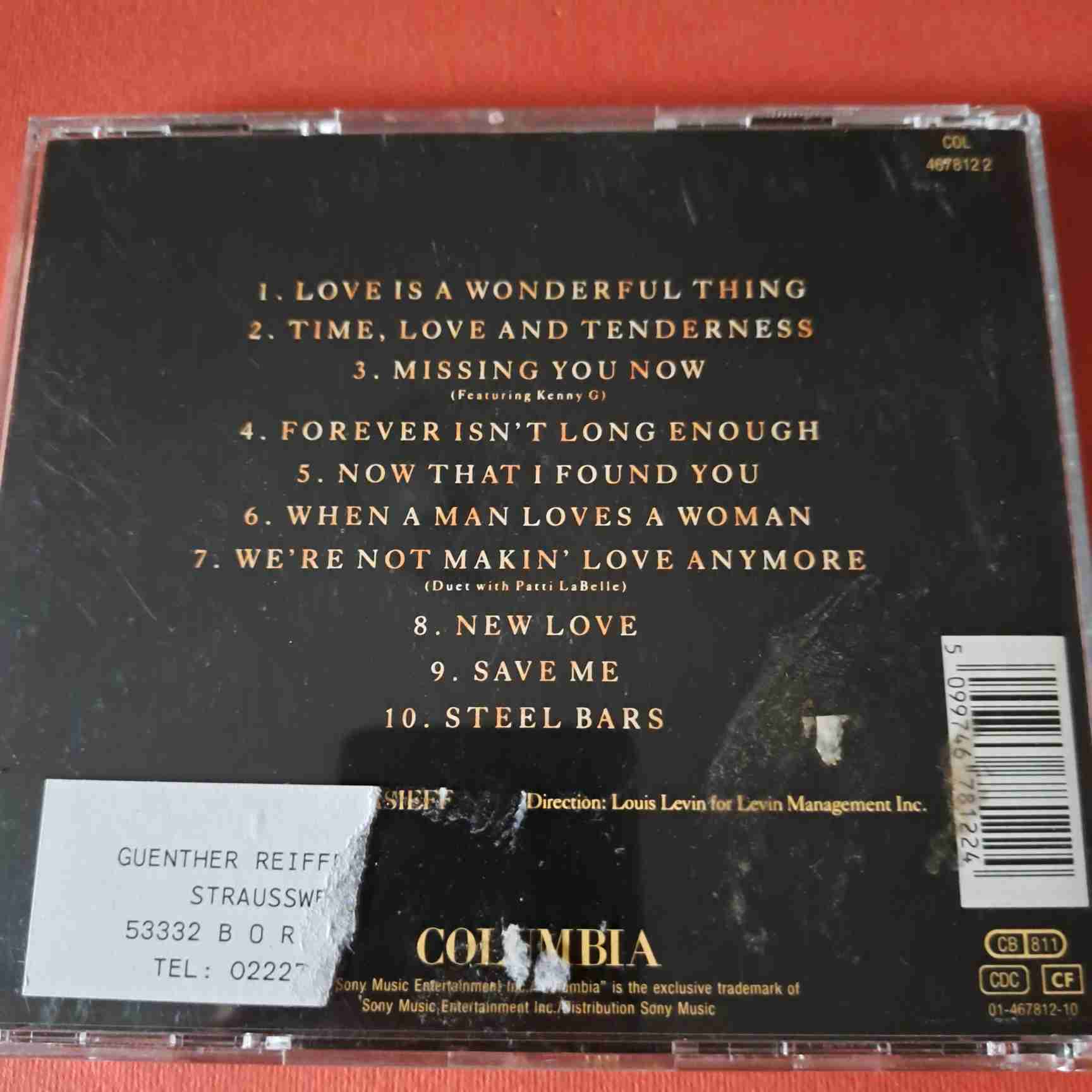 Michael Bolton – Time, Love & Tenderness - CD audio (C2) - imagine 3