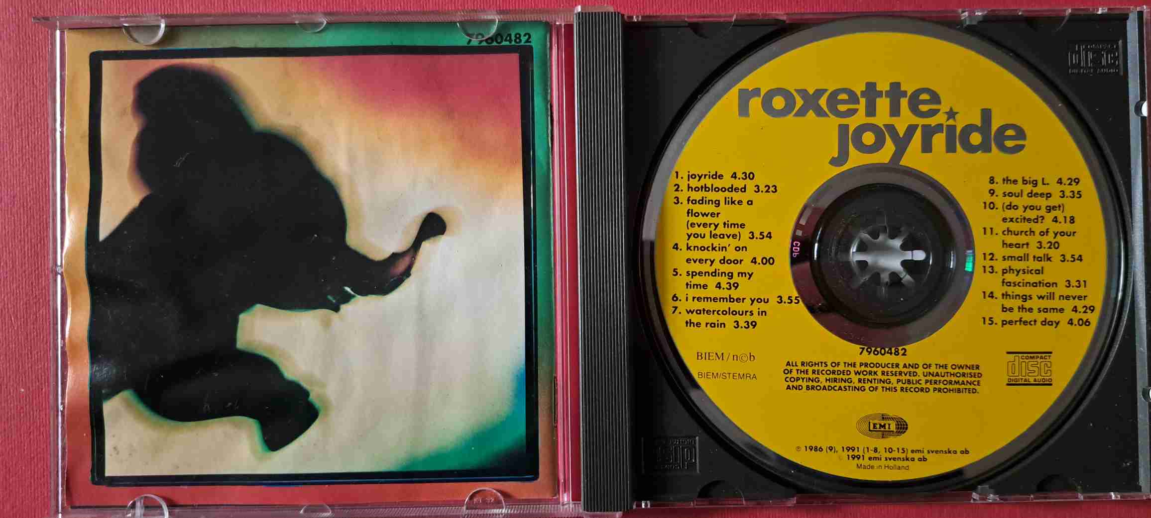 Roxette – Joyride - CD audio (C2) - imagine 2