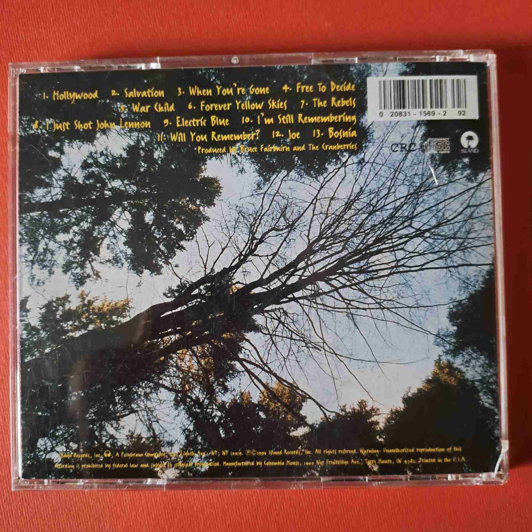 The Cranberries – To The Faithful Departed - CD audio US (C2) - imagine 3