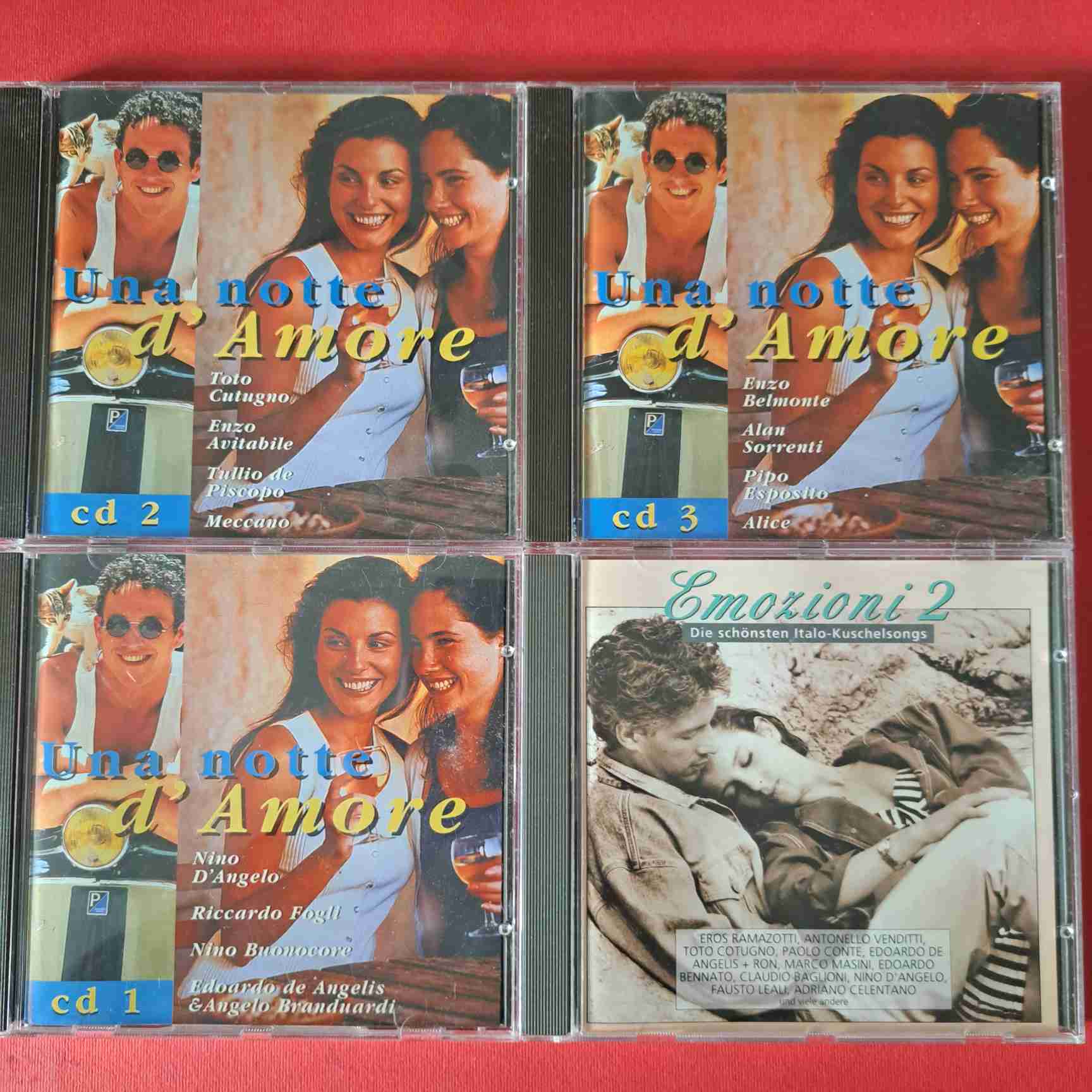 Una Notte d'Amore/ Emozioni 2 - 4CD audio (C2-14)