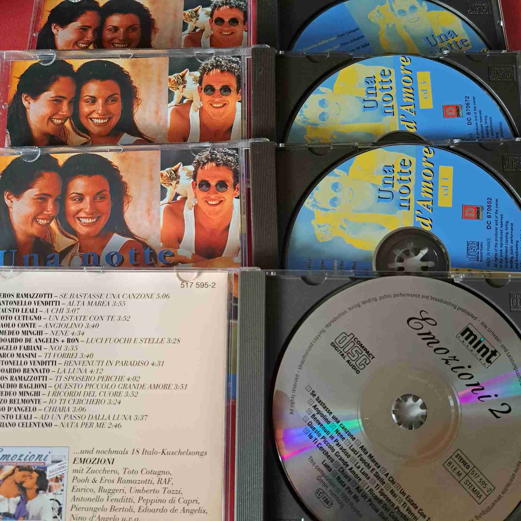 Una Notte d'Amore/ Emozioni 2 - 4CD audio (C2-14) - imagine 2
