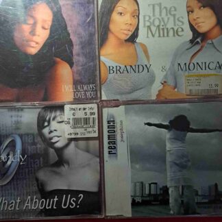 Whitney Houston, Brandy, Monica, Reamonn - 4CD audio (C2-10,11,12)