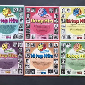 LOT 6 DISC Vinil LP VG+ 16 Top Hits 1983 - 96 melodii - Duran Duran, Culture Club, Spandau Ballet, Eurythmics, Lionel Richie