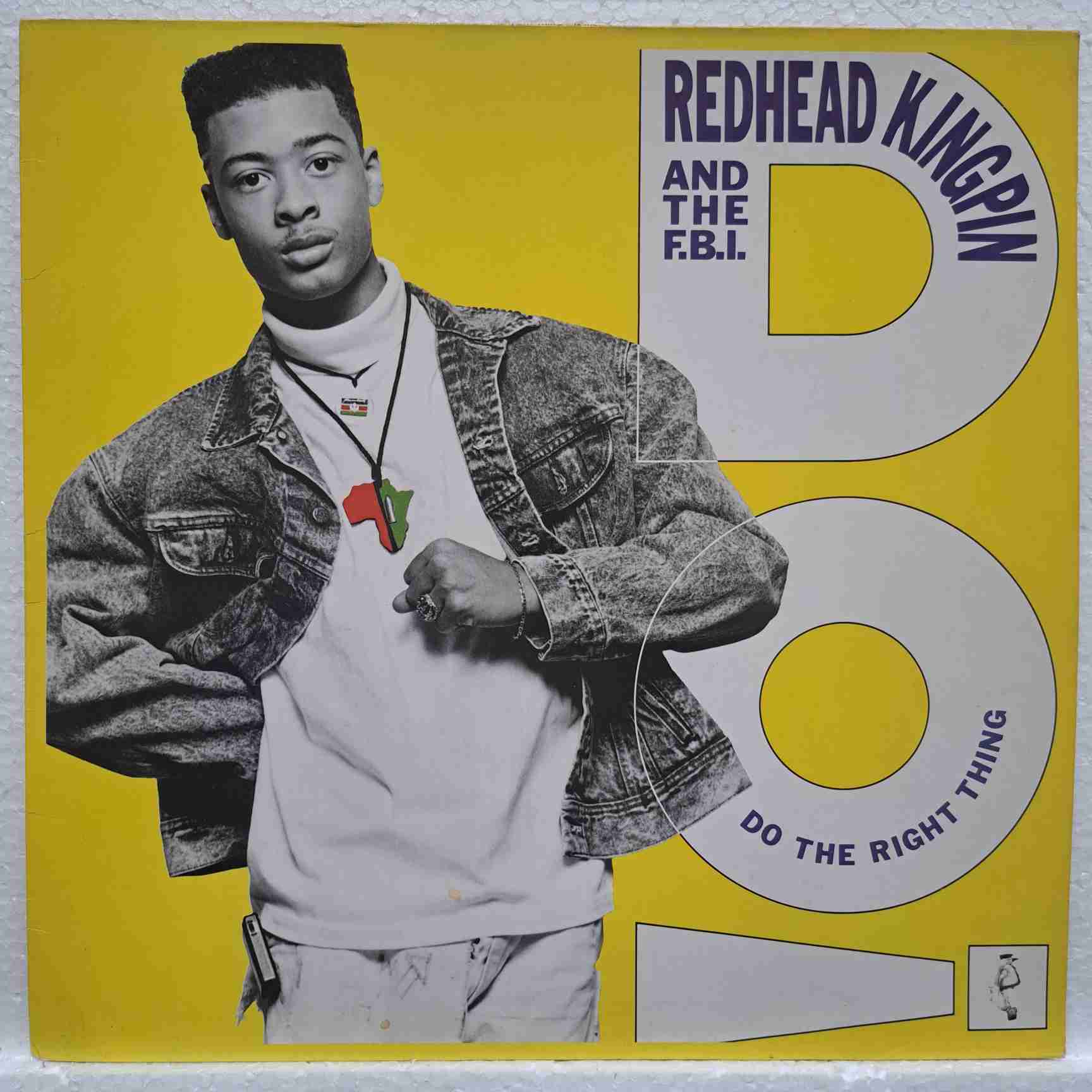 Redhead Kingpin And The F.B.I. – Do The Right Thing - Disc VINIL MAXI 45 RPM VG+