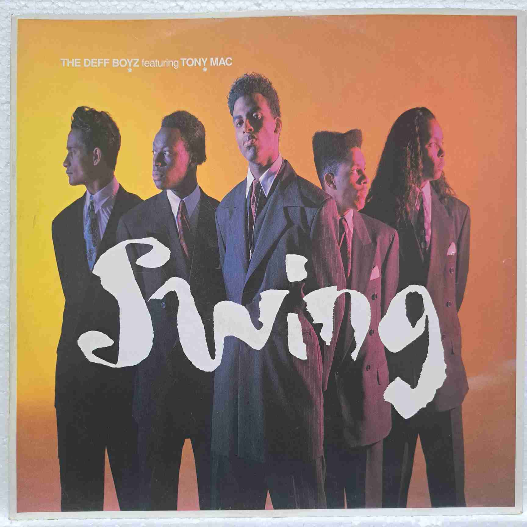 The Deff Boyz Featuring Tony Mac – Swing - Disc VINIL MAXI 45 RPM VG+