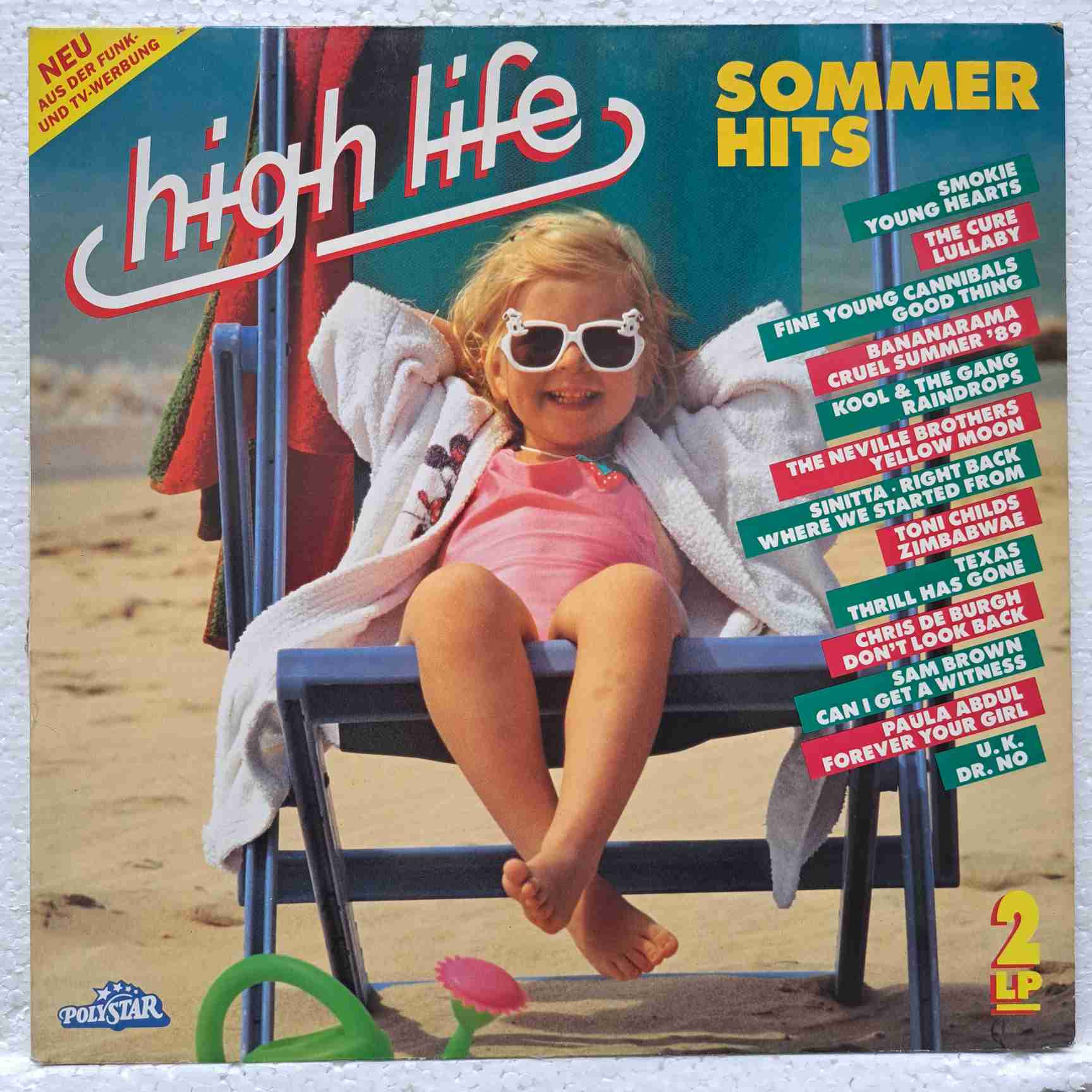 High Life Sommer Hits - Fine Young Cannibals, The Cure, Bangles, Sandra, C.C. Catch, Paula Abdul - Disc VINIL 2LP VG+
