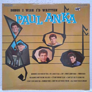 Paul Anka – Songs I Wish I'd Written - Disc VINIL LP VG UK