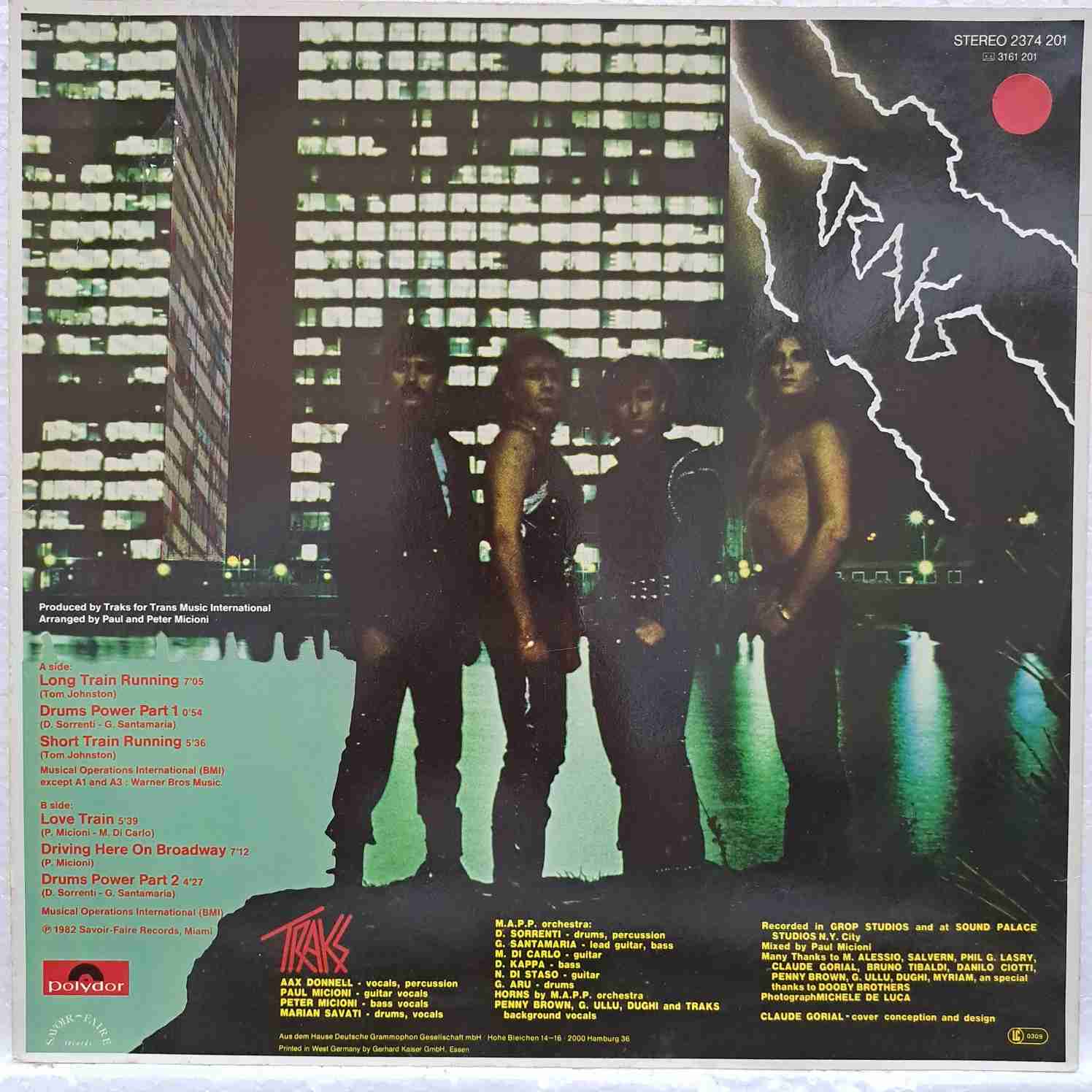 Traks – Long Train Running - Disc VINIL LP VG+ - imagine 3
