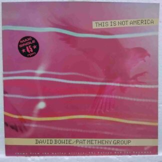 David Bowie/Pat Metheny Group – This Is Not America - Disc VINIL MAXI 45 RPM VG VG+ (box2)