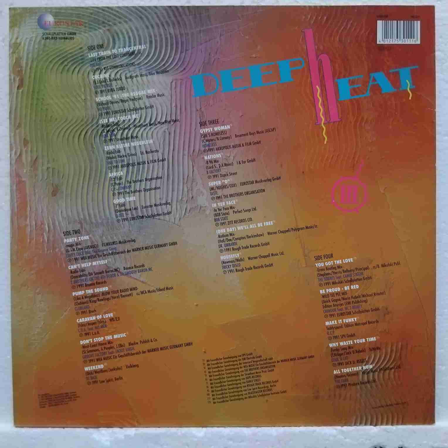 Deep Heat III - Disc VINIL 2LP VG+ - imagine 2