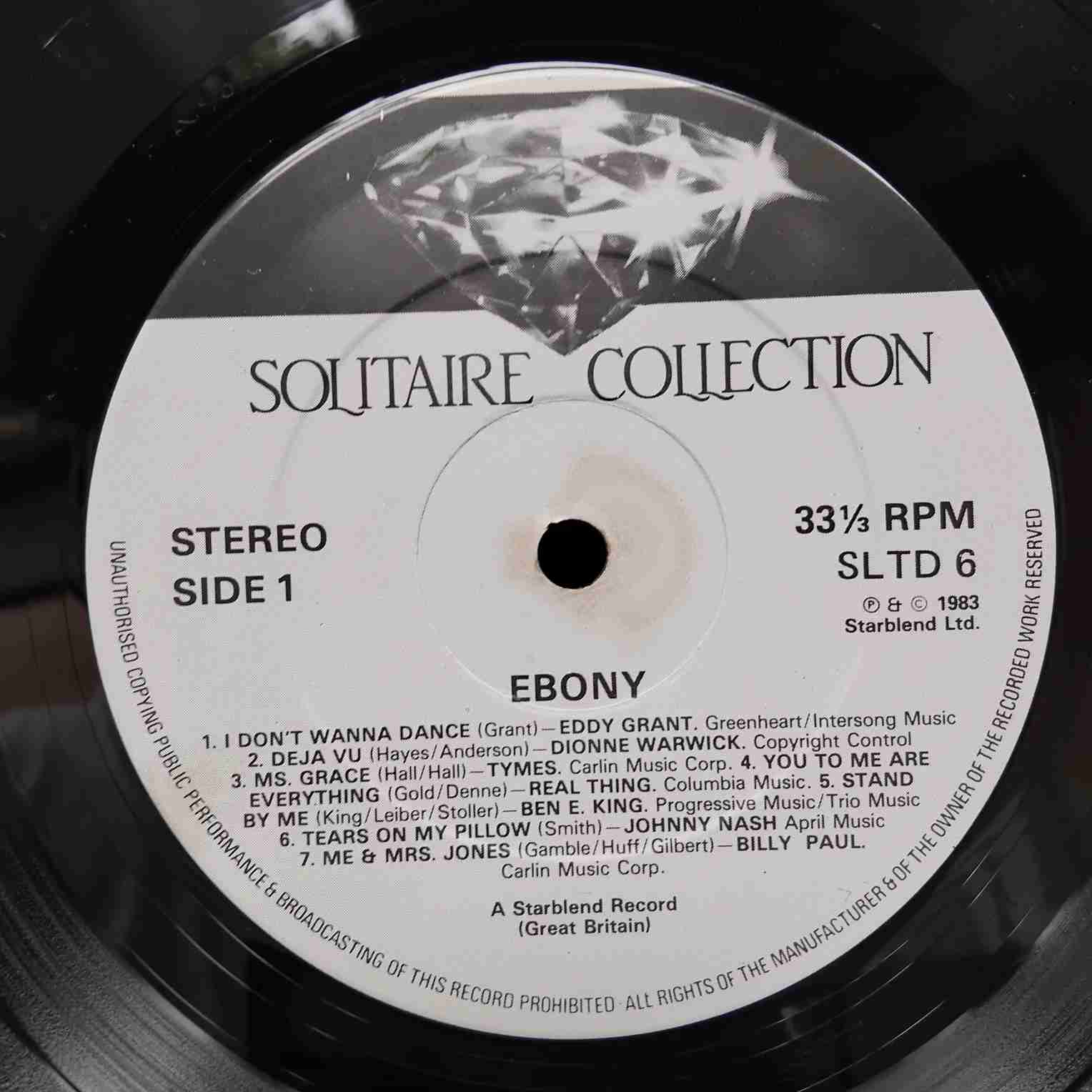 Ebony super compilatie Rock, Reggae, Funk / Soul, Pop - Disc VINIL 2LP VG+ - imagine 4