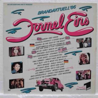 Formel Eins - Brandaktuell '86  - Disc VINIL LP  VG+  Arcadia  -  Queen - Eurythmics And Aretha Franklin - UB40 - Sandra - Rick Springfield - Tina Turner - Pet Shop Boys