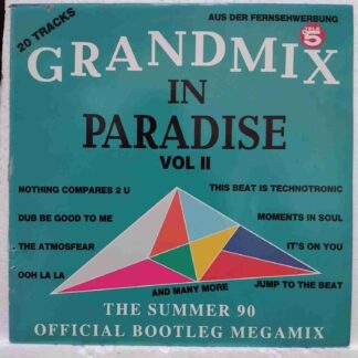Grandmix In Paradise Vol. II - M.C. Sar & The Real McCoy, Bonnie, MC B, Bee Boyz -Disc VINIL 2LP VG VG+ (box2)