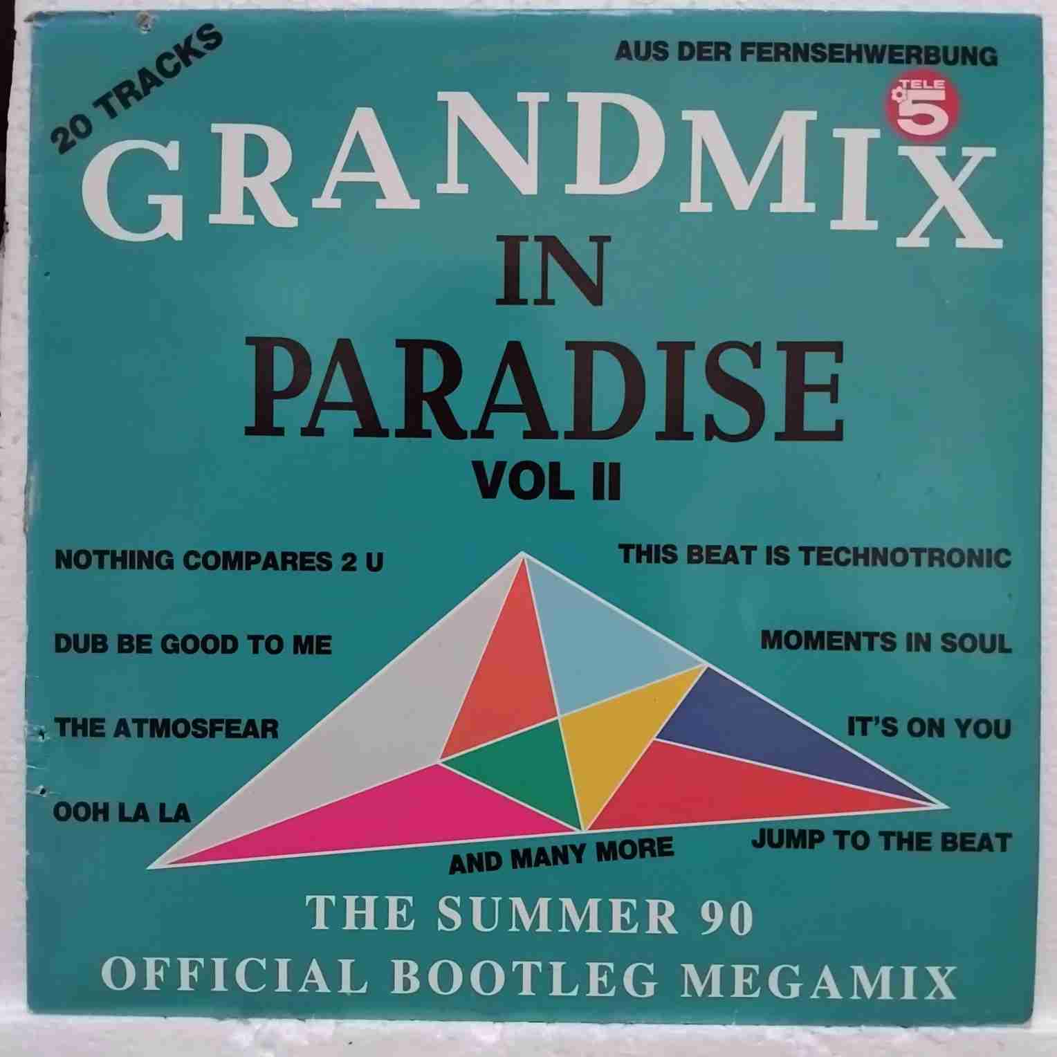 Grandmix In Paradise Vol. II - M.C. Sar & The Real McCoy, Bonnie, MC B, Bee Boyz -Disc VINIL 2LP VG VG+ (box2)