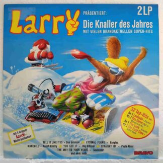 Larry Präsentiert Die Knaller Des Jahres - Kaoma, Roxette, Technotronic, Paula Abdul - Disc Vinil 2LP VG+