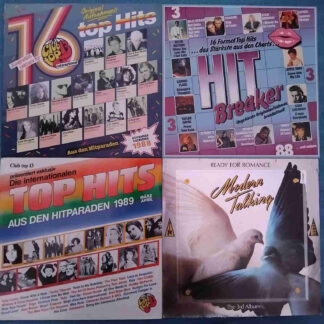 Modern Talking  +16 top hits + Hit Breaker  3 compilatii cu cele mai bune melodi ale anilor 80 - Disc VINIL LP VG+