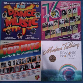 Modern Talking + 3 compilatii cu cele mai bune melodi ale anilor 80 - Disc VINIL LP VG+