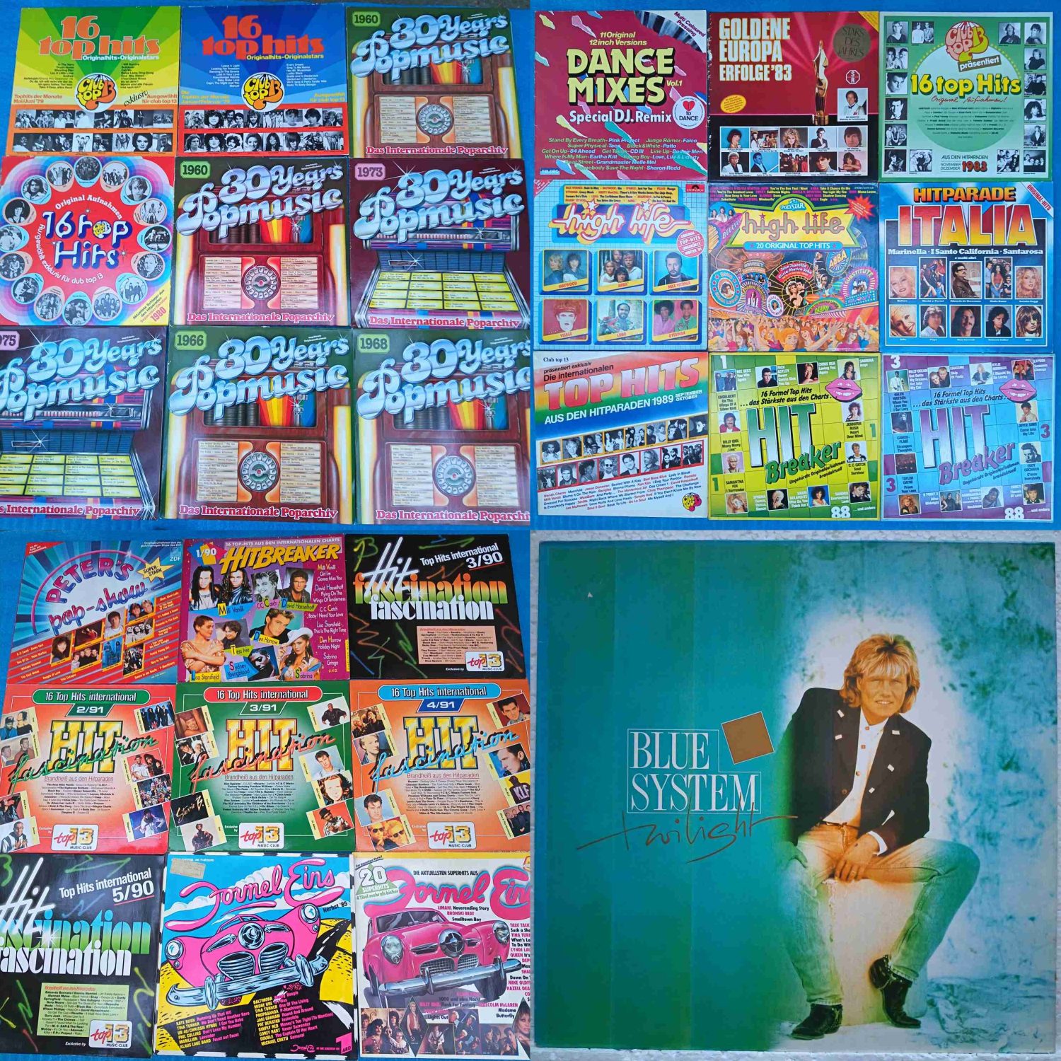 Blue System – Twilight + 3 Viniluri Surpriză – NU SE POT ALEGE – Disc ViNIL 4LP VG VG+
