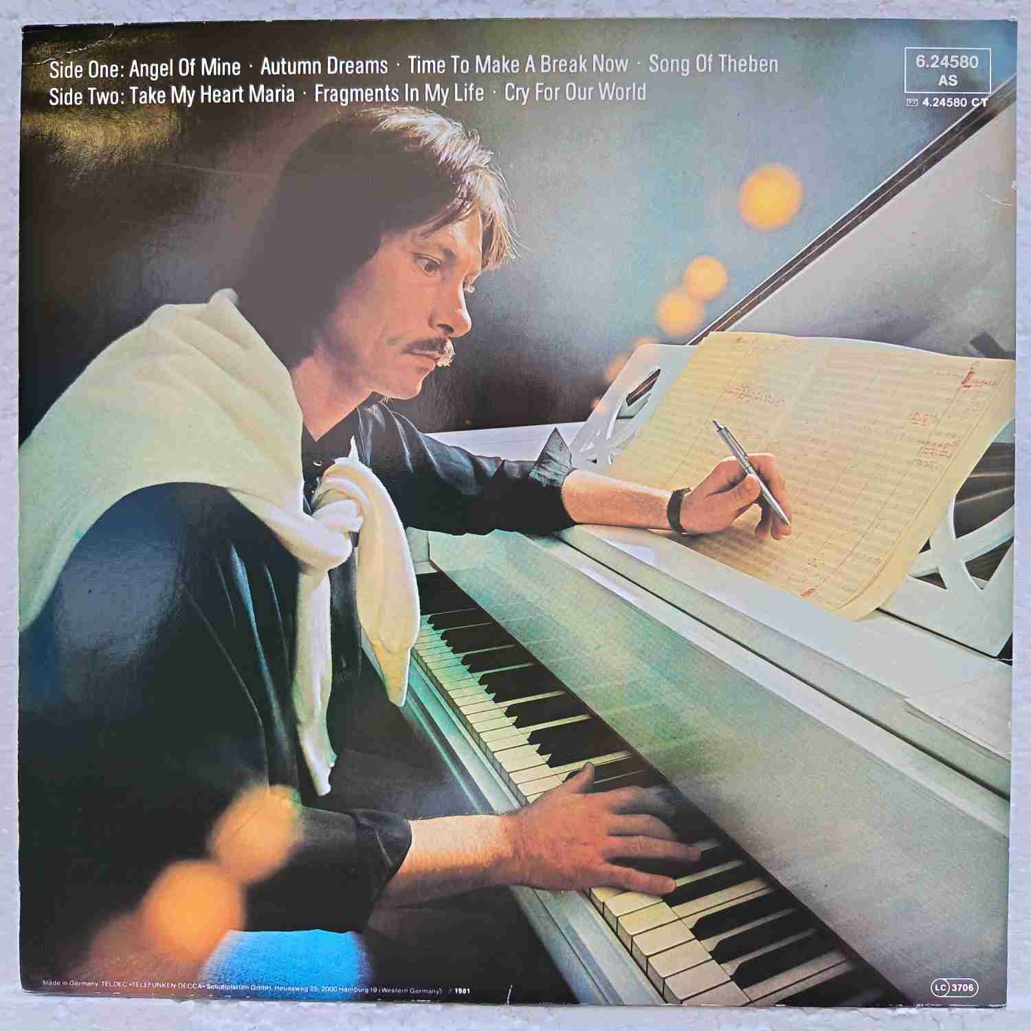 Frank Duval & Orchestra – Angel Of Mine - Disc VINIL LP VG+ - imagine 4