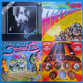 Gazebo VG+ și 3 compilații VG VG+ hituri pop/rock (Depeche Mode, Joe Cocker, Whitesnake, Sweet, Smokie)