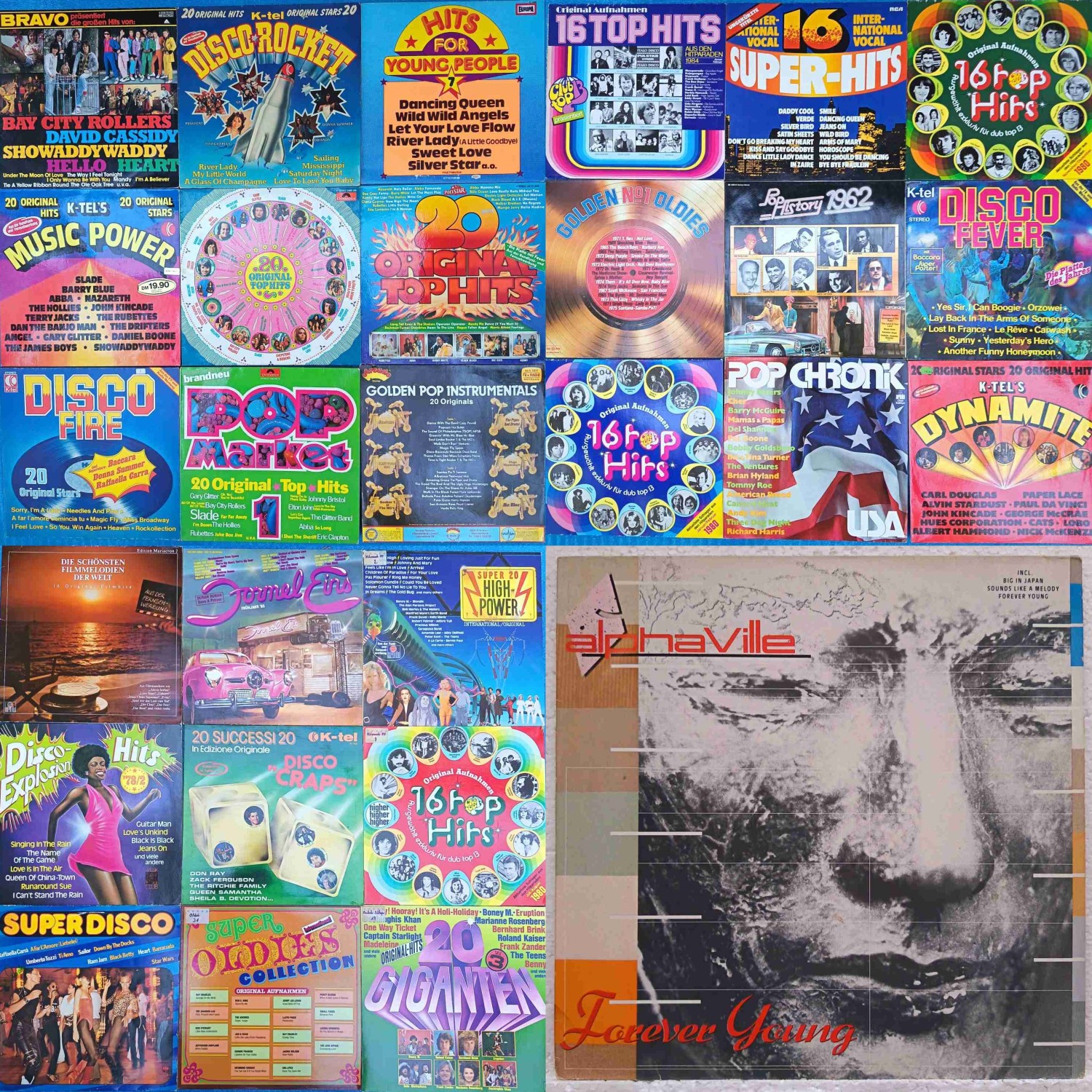 Alphaville – Forever Young + 3 Viniluri Surpriză – NU SE POT ALEGE – Discuri VINIL 4LP VG VG+