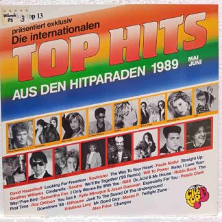 Club Top 13 Mai/Juni 1989 – Sandra, Alan Price, Samantha Fox, David Hasselhoff, Kylie Minogue - Disc VINIL LP VG+