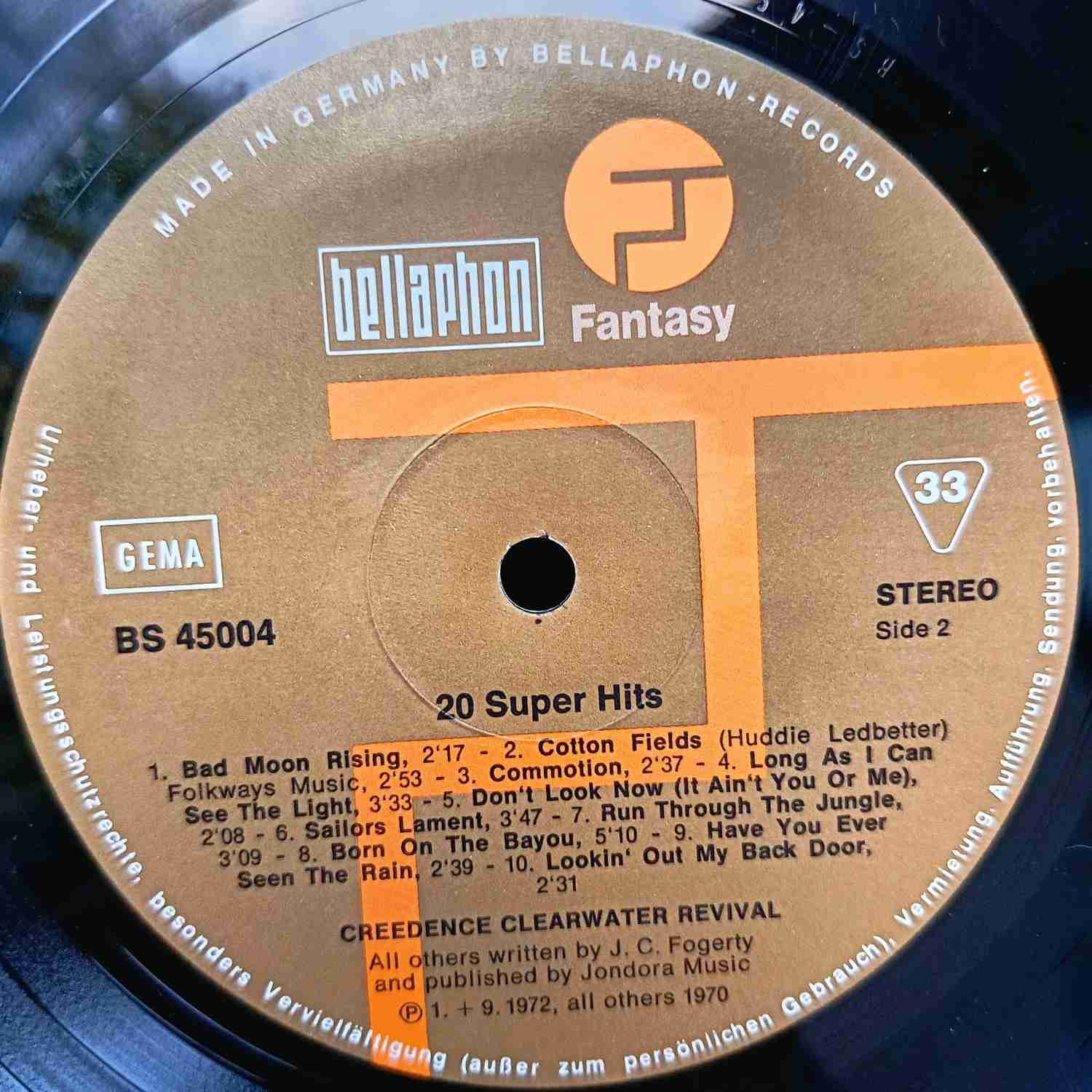 Creedence Clearwater Revival – 20 Super Hits - Disc VINIL LP VG+ - imagine 2