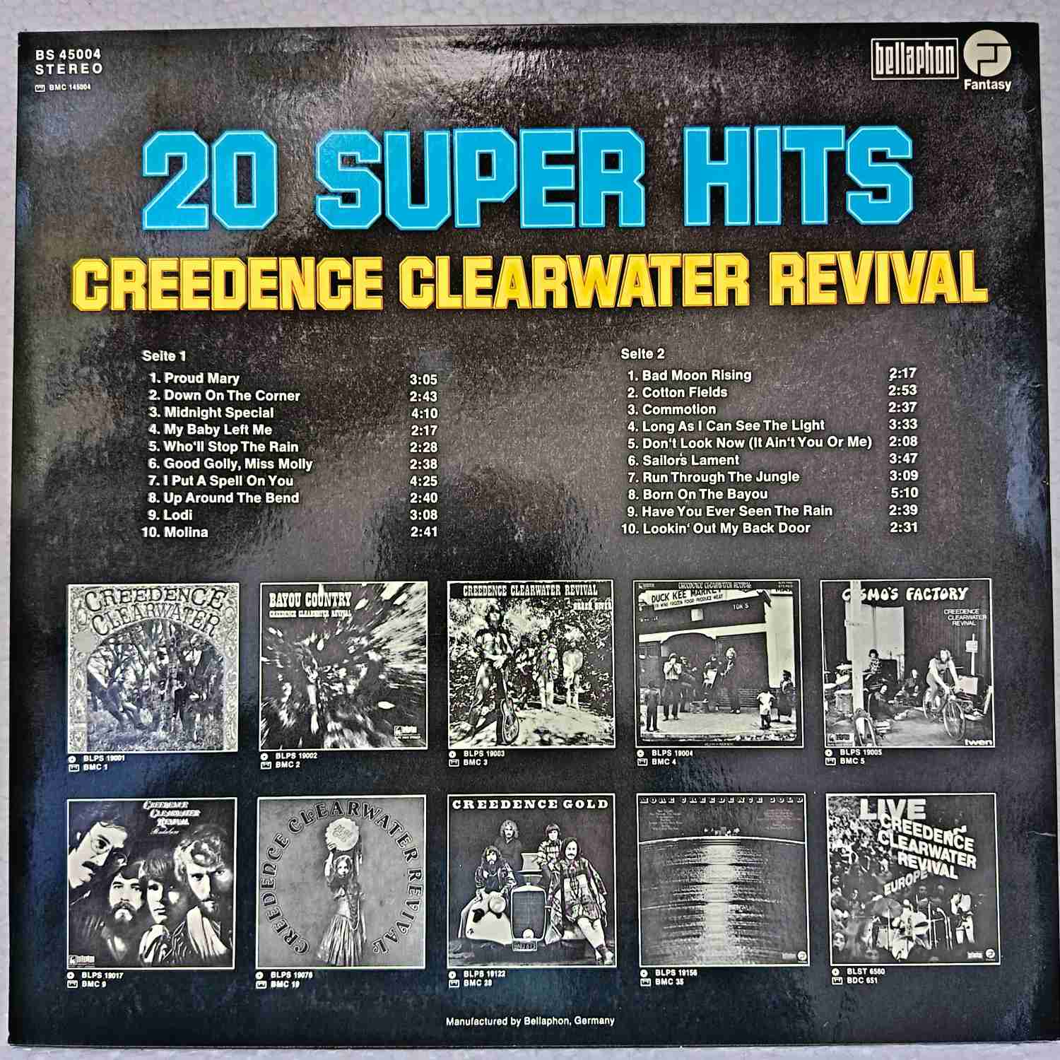 Creedence Clearwater Revival – 20 Super Hits - Disc VINIL LP VG+ - imagine 3